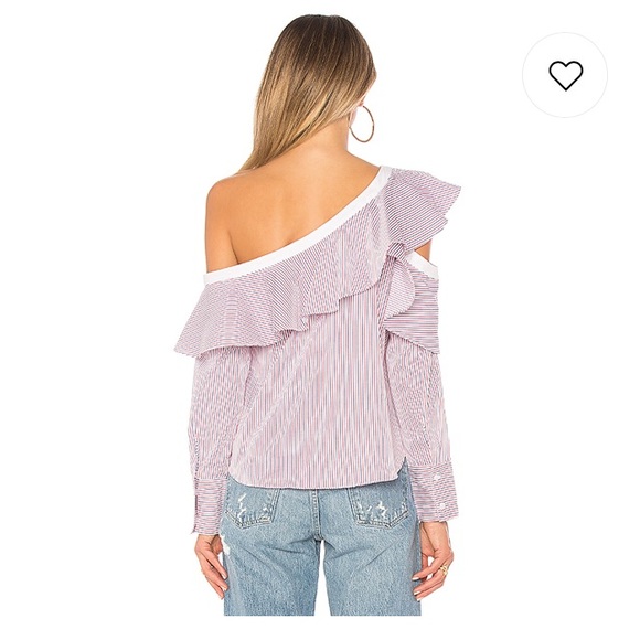 Revolve One Shoulder Top - Picture 3 of 11